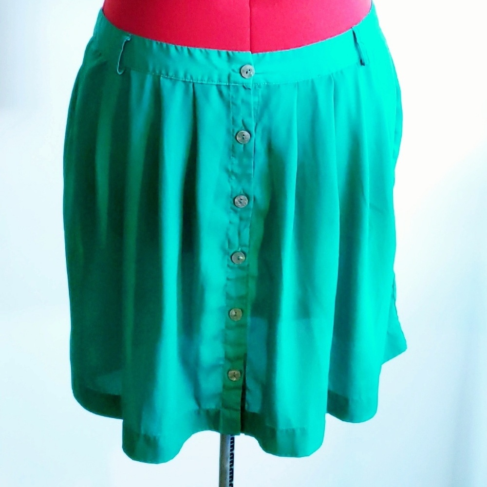 Target Xhilaration Button Front Skirt - XXL